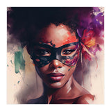 Watercolor Carnival Woman #3 (Print Only) thumbnail