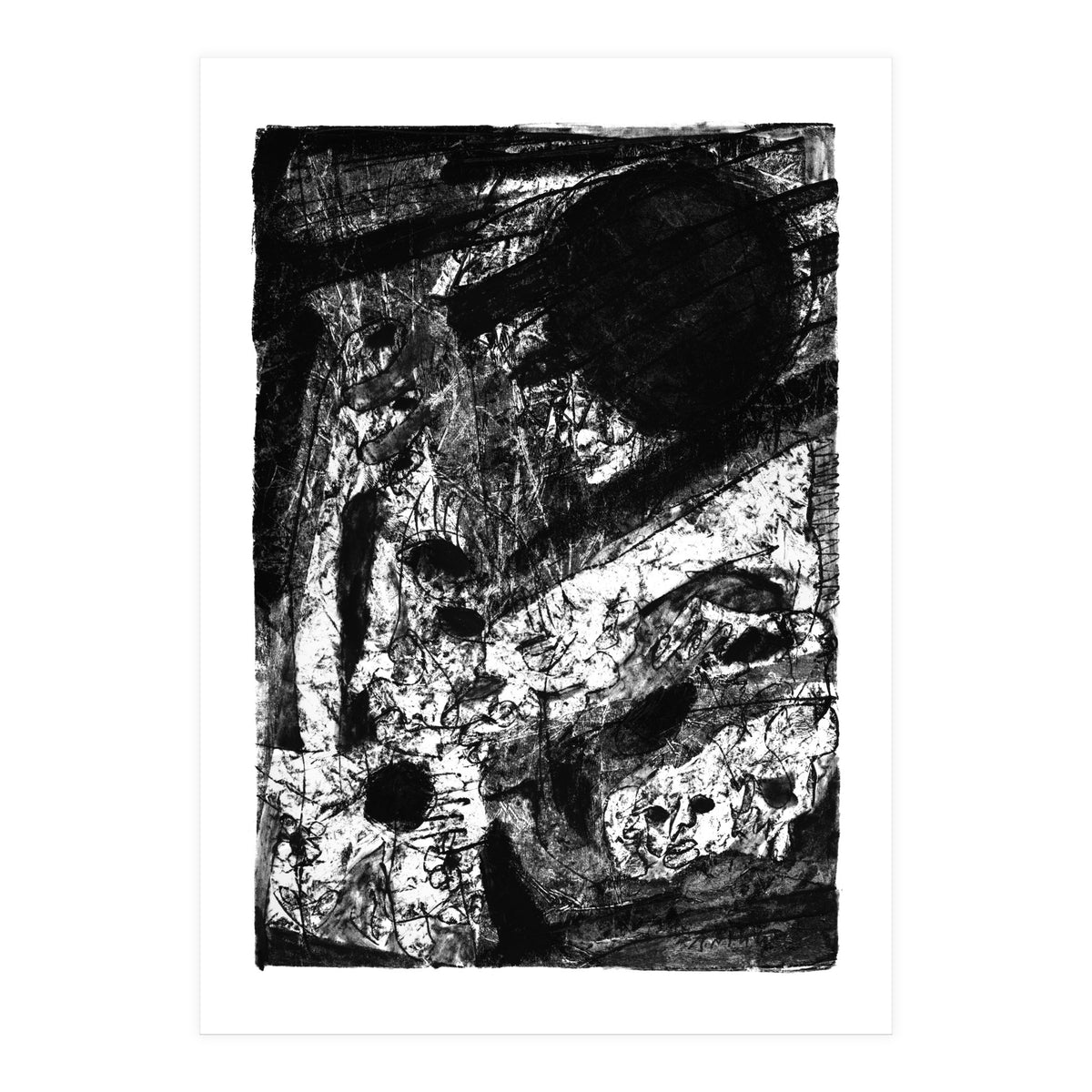 On That Day - b&w (Print Only)