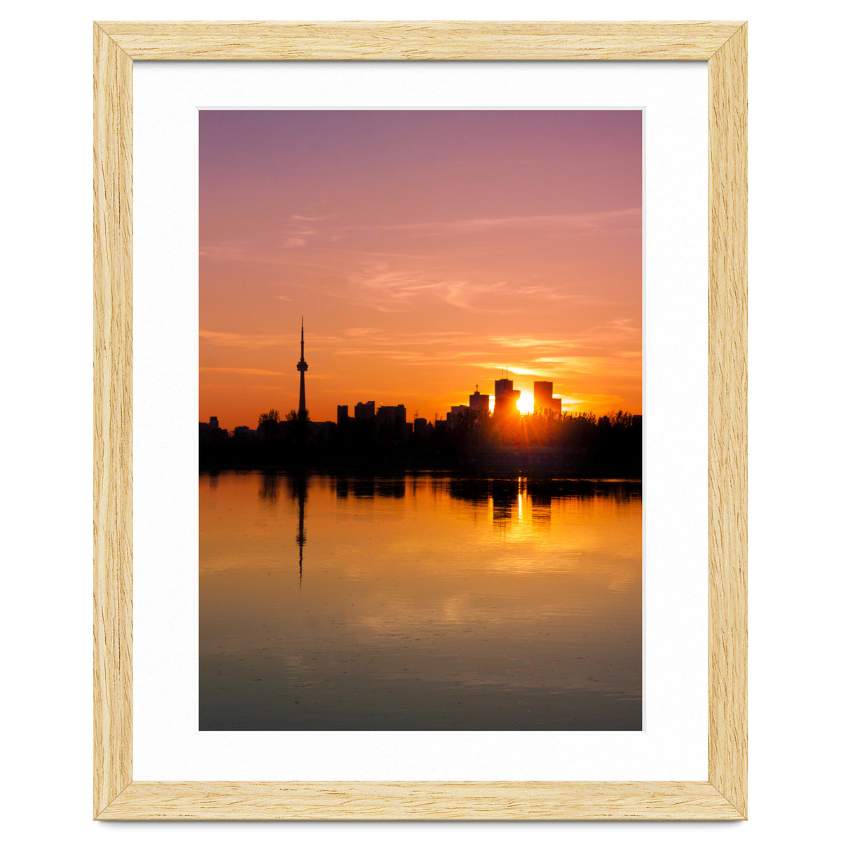 Leslie Street Spit Toronto Canada Sunset