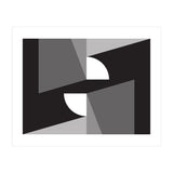Geometric Shapes No. 11 - monochrome (Print Only) thumbnail