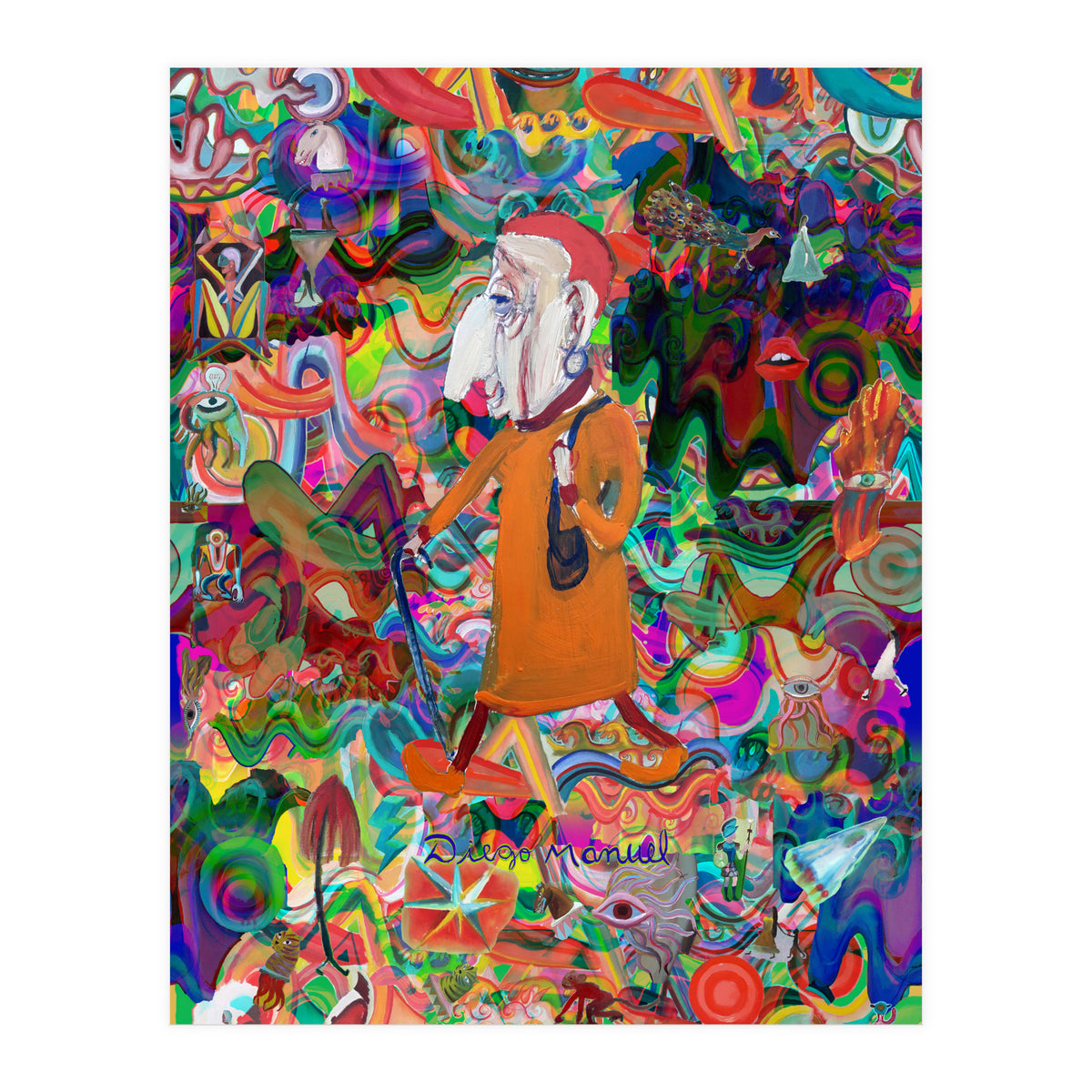 Graffitis 2021 Tapiz 65 (Print Only)