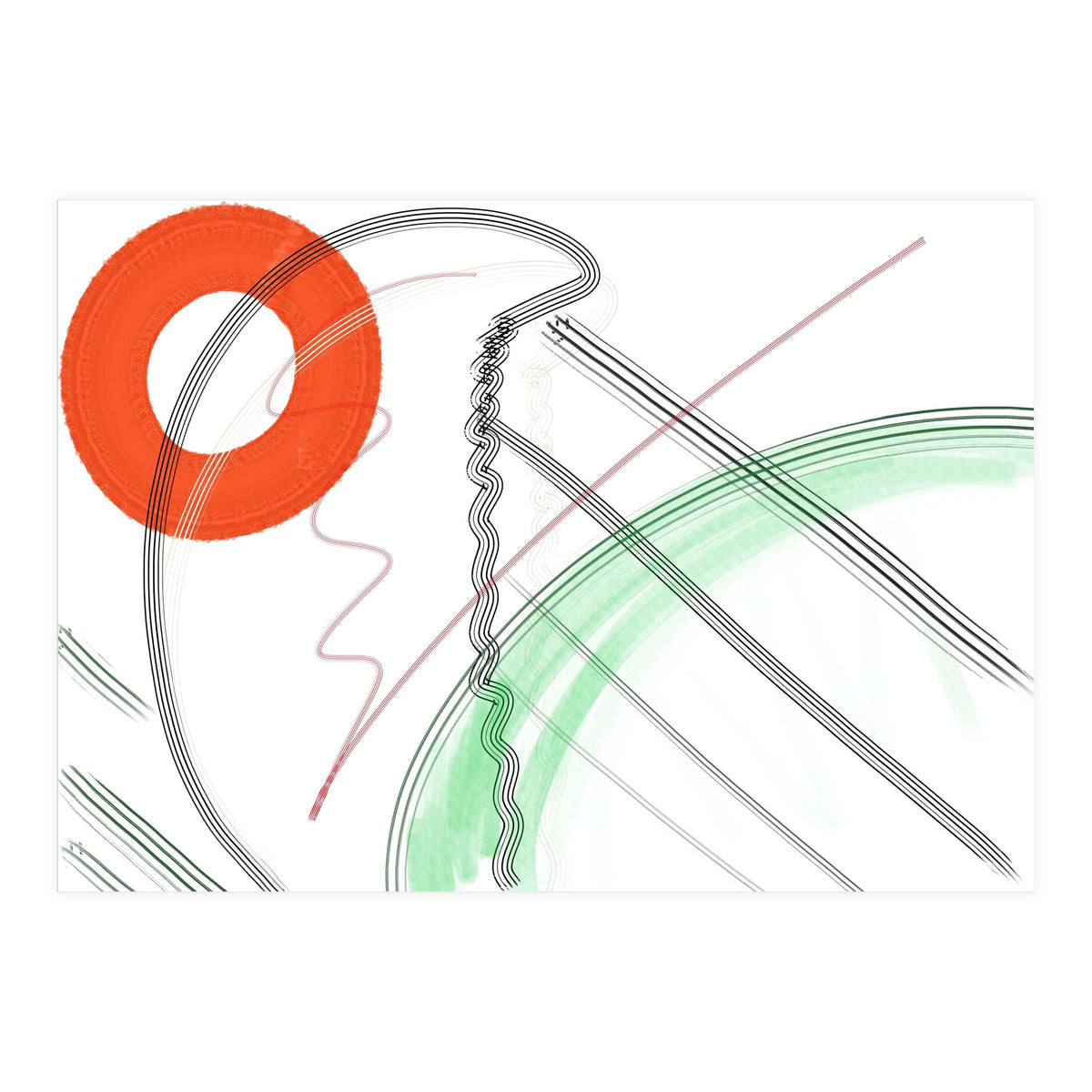 Traços E Leveza (Print Only)