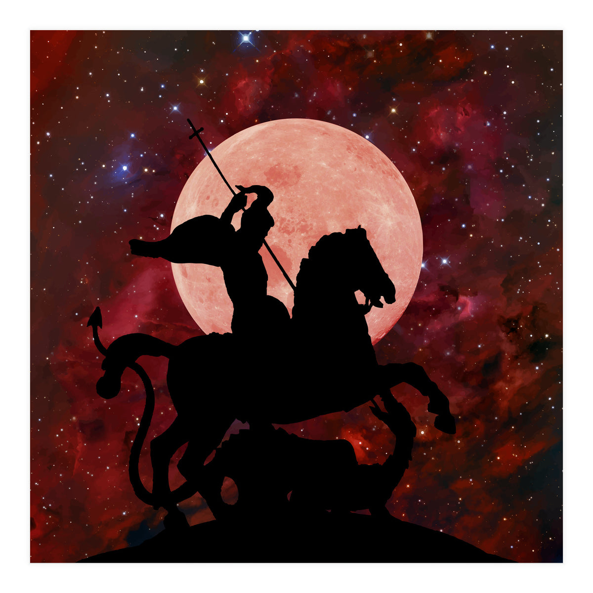 SAINT JORGE AND THE DRAGON (Print Only)