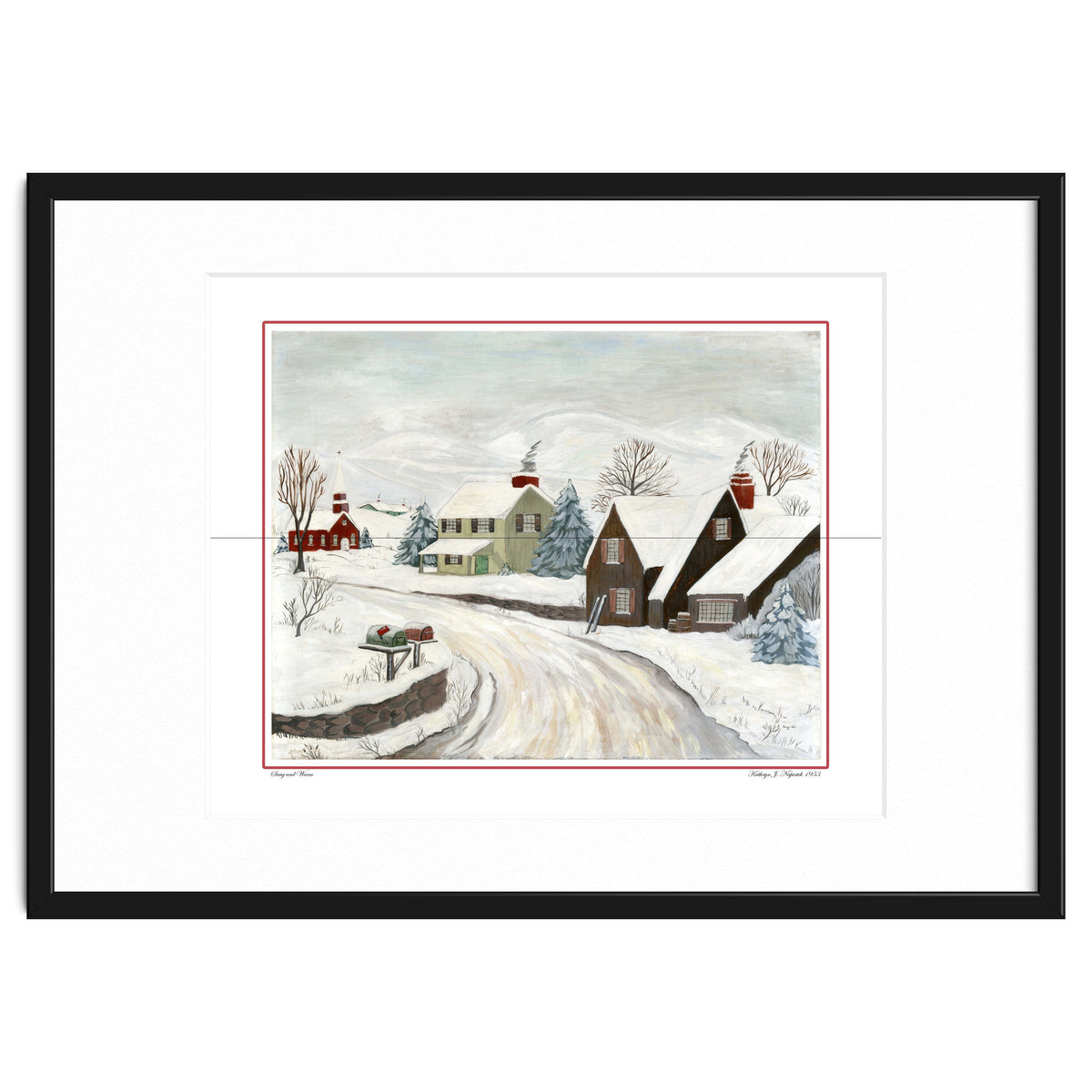 Snug & Warm Watercolor