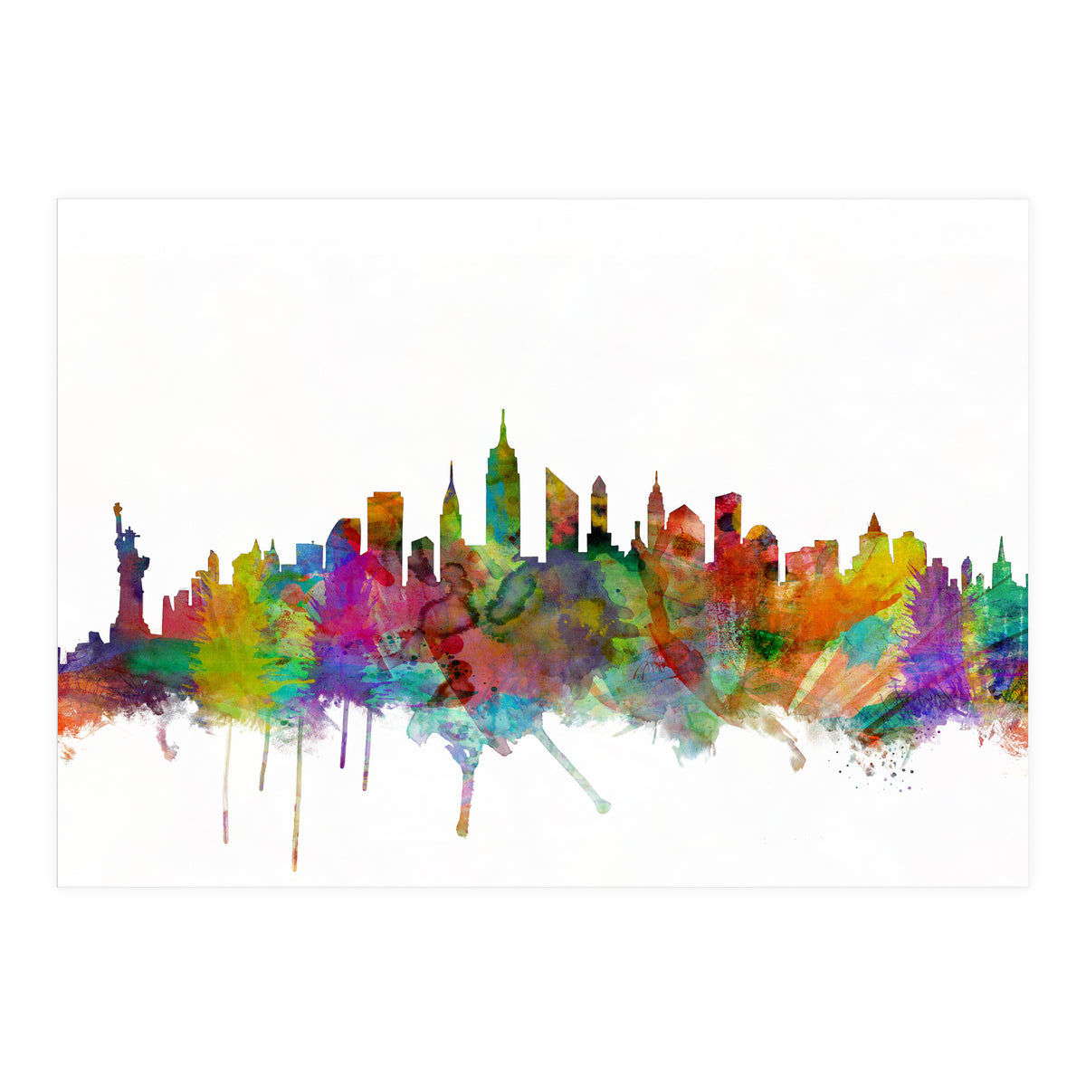 New York City Skyline (Print Only)