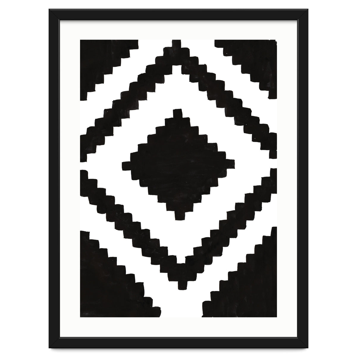 Patterns Aztec Black