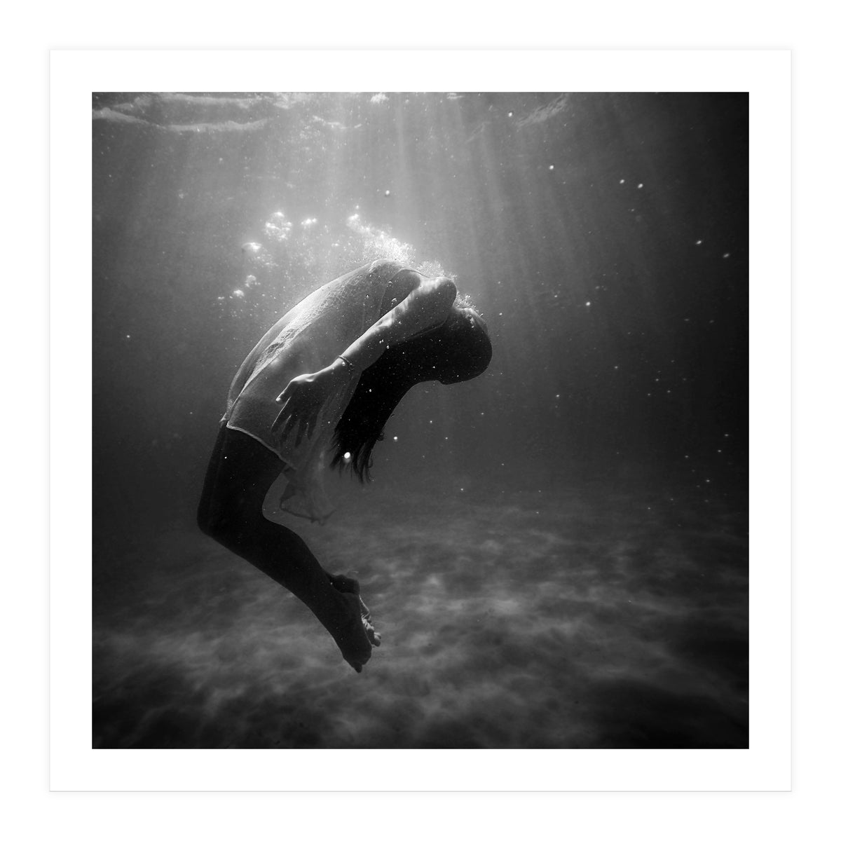 Woman Inside The Water (Print Only)