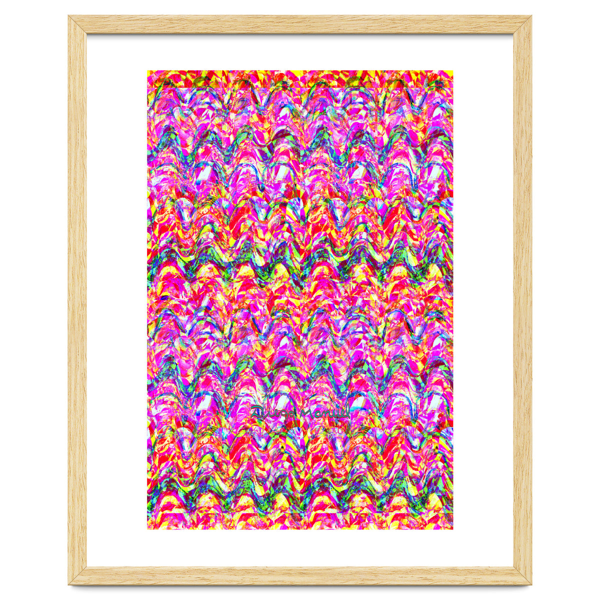 Pop abstract color full