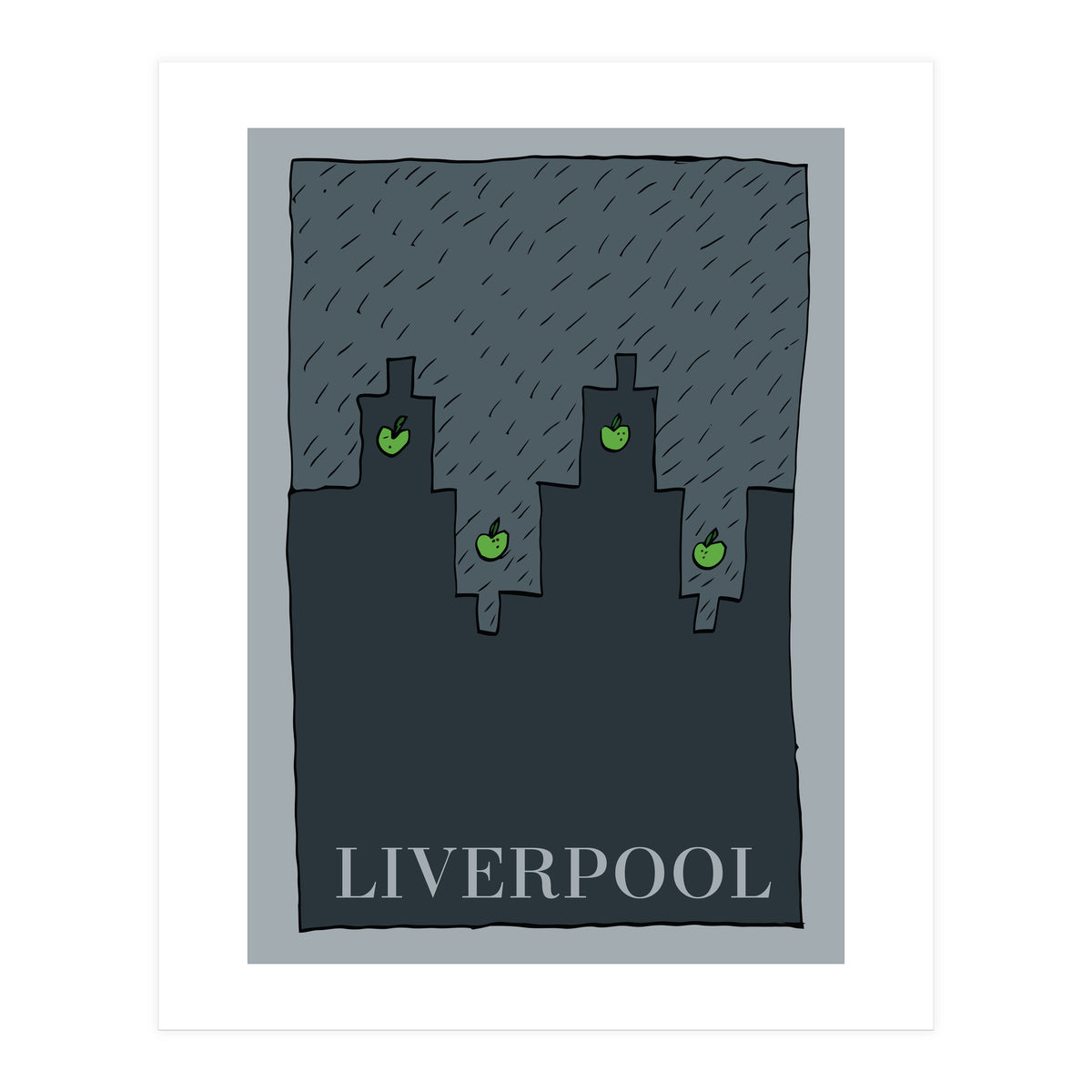 Abstract Liverpool (Print Only)