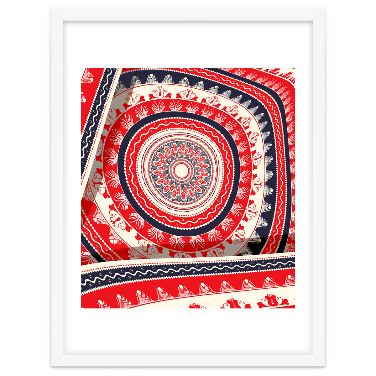 Romanian embroidery background 10