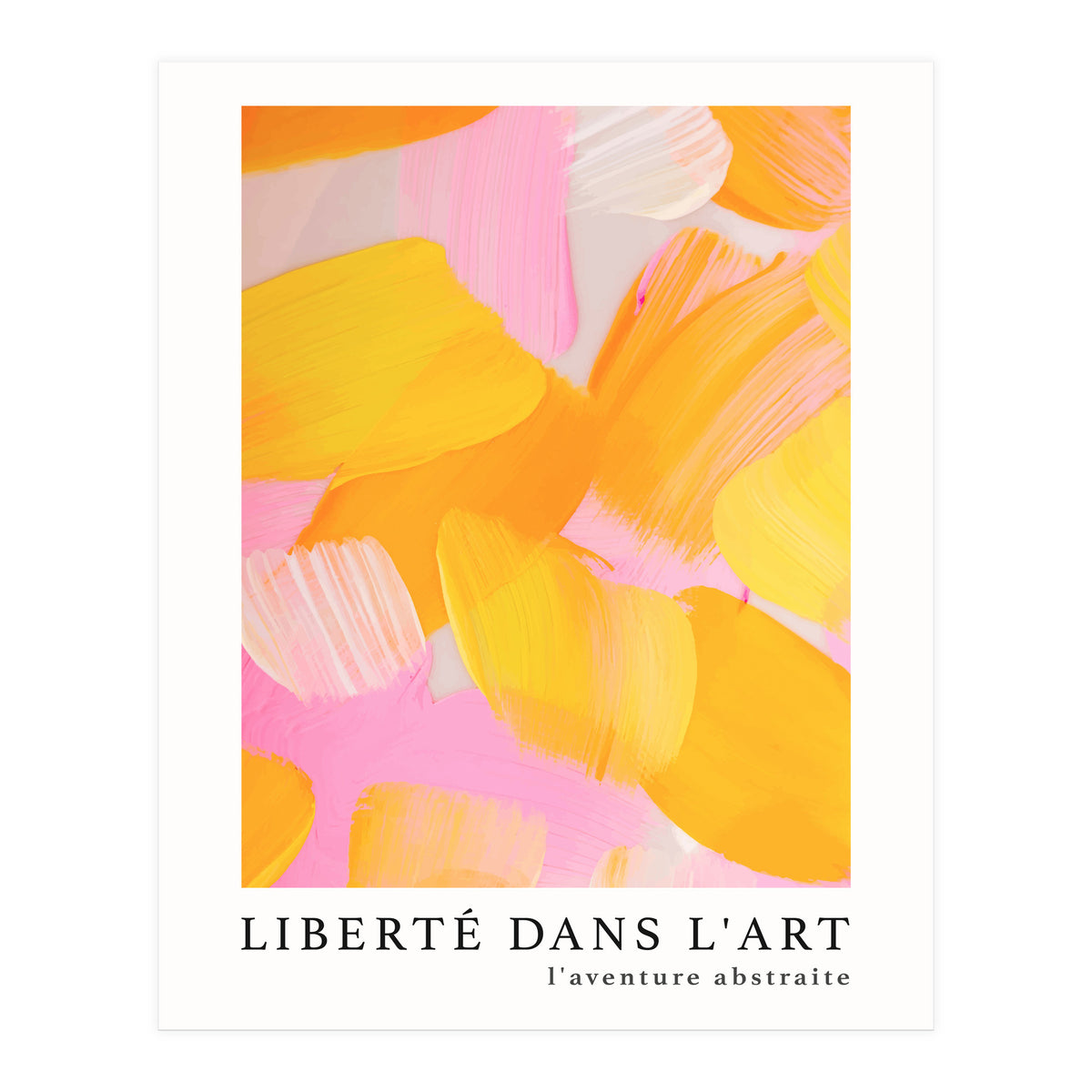 Freedom In Art - The Abstract Adventure (1) (Print Only)