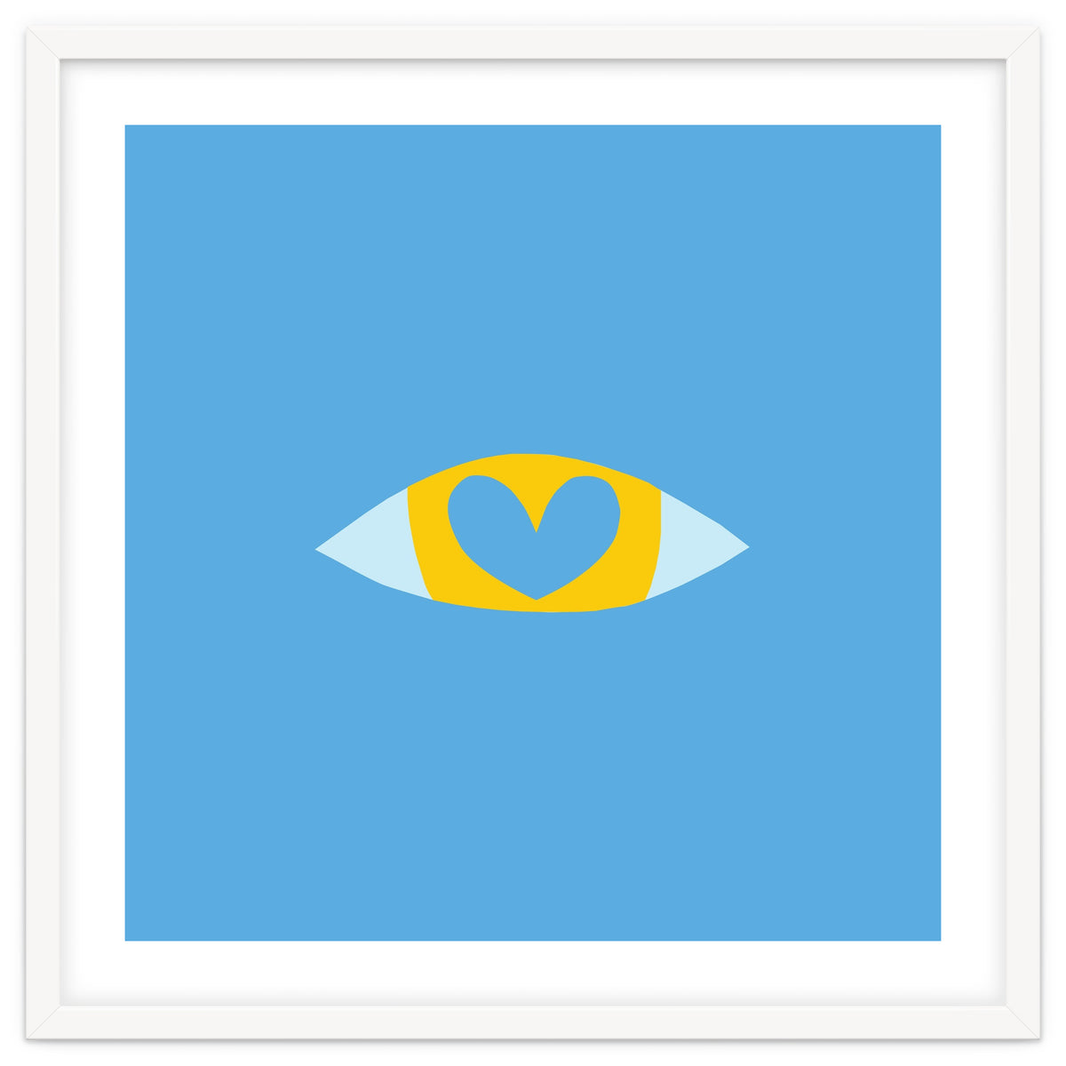 Heart Eye - BLUE