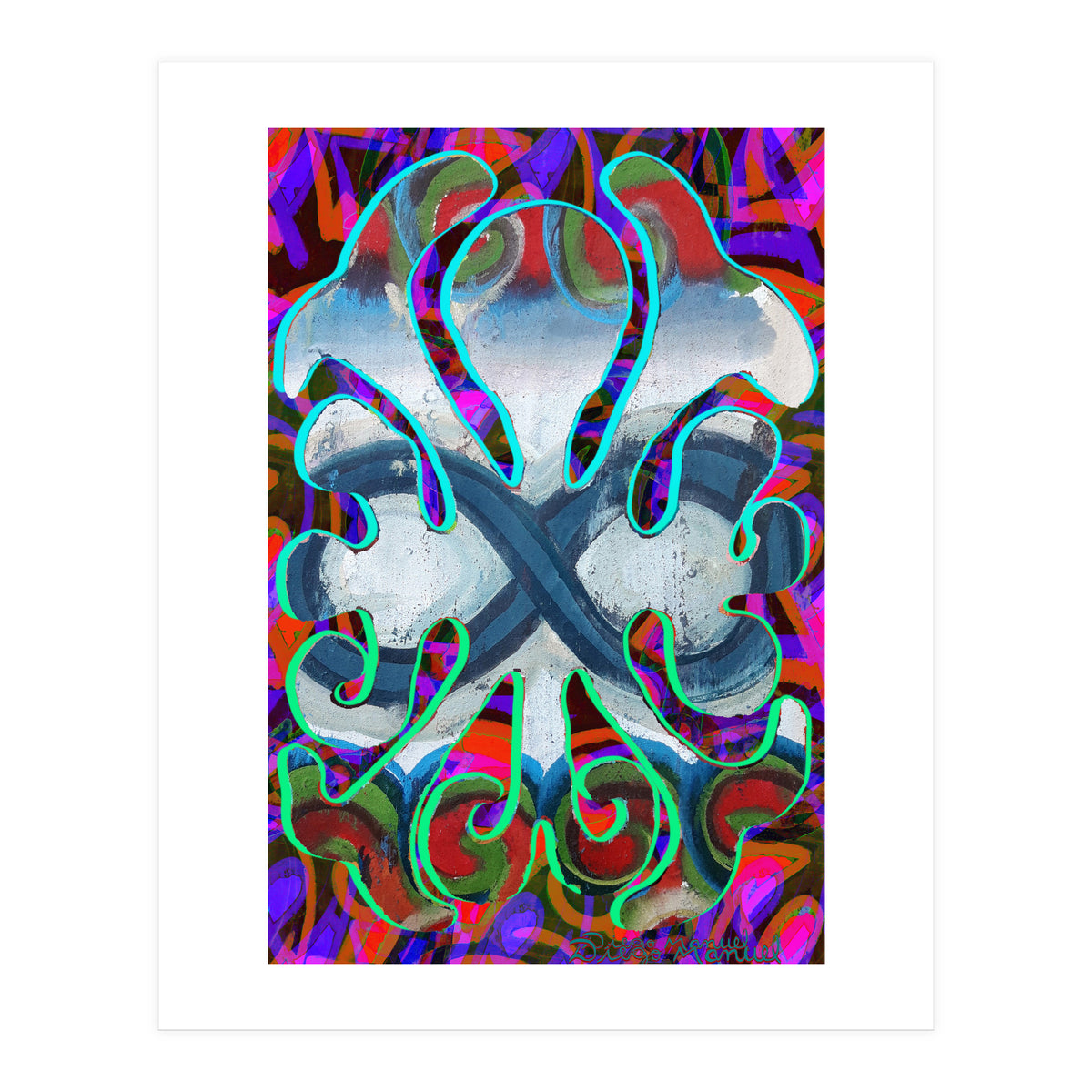 Pop Abstract 2023 Tapiz 58 (Print Only)