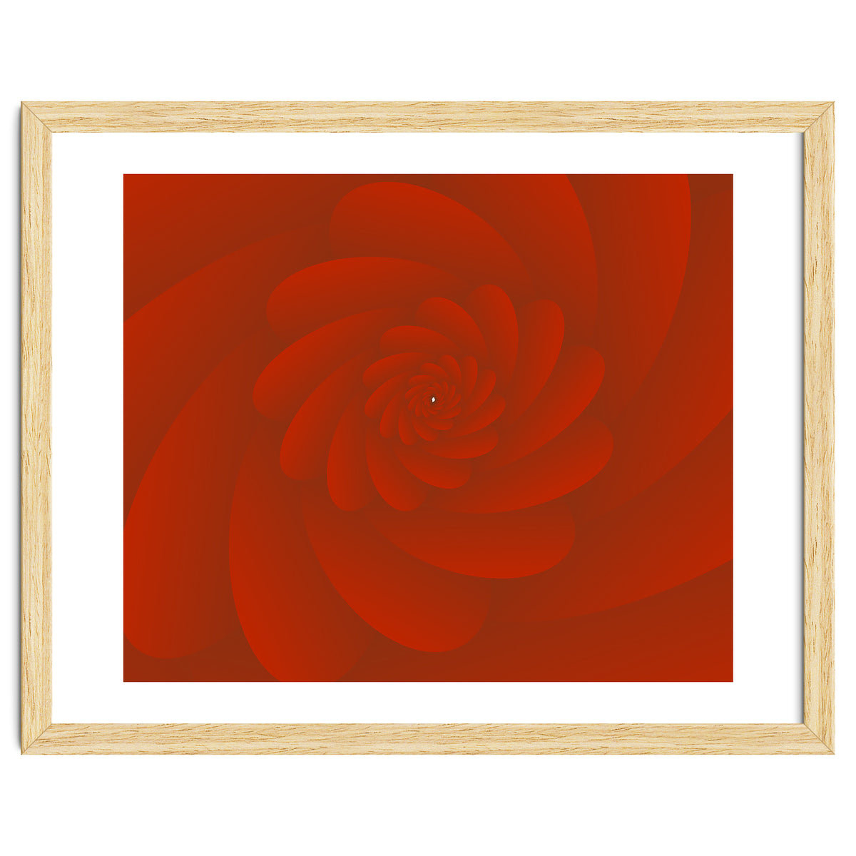 3 D Image Abstract Rose Flower ART