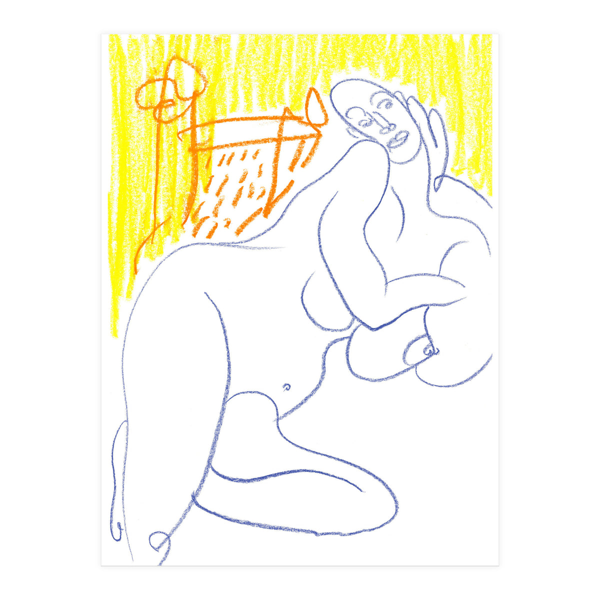 Me On The Chair #1 (Print Only)