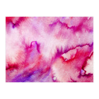 Watercolor magenta tie-dye (Print Only)