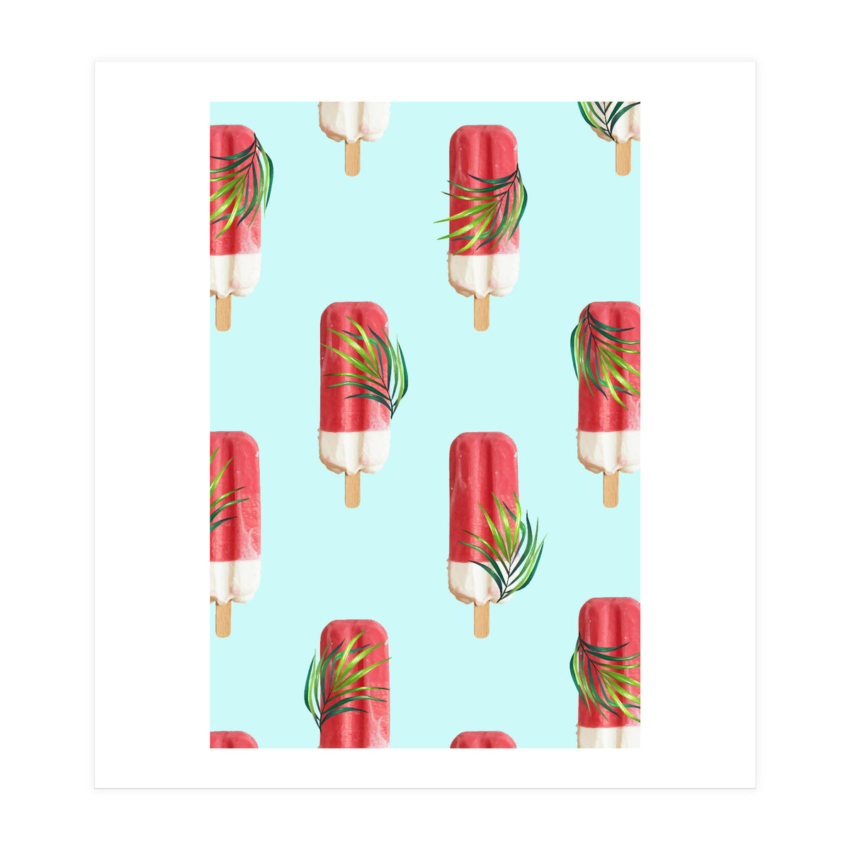 Tropical Popsicles (Print Only)