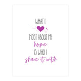 What I love most about my home (Print Only) thumbnail