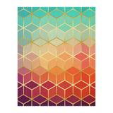 Colorful and golden pattern II (Print Only) thumbnail