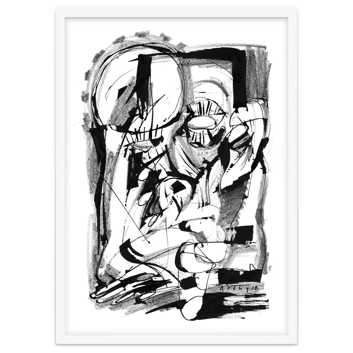 Power of the Mind - b&w