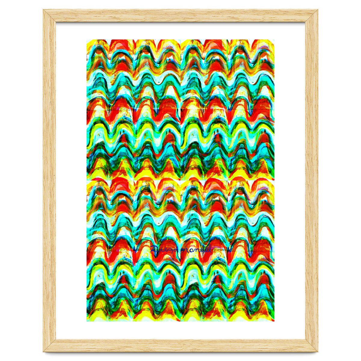 Pop abstract color full