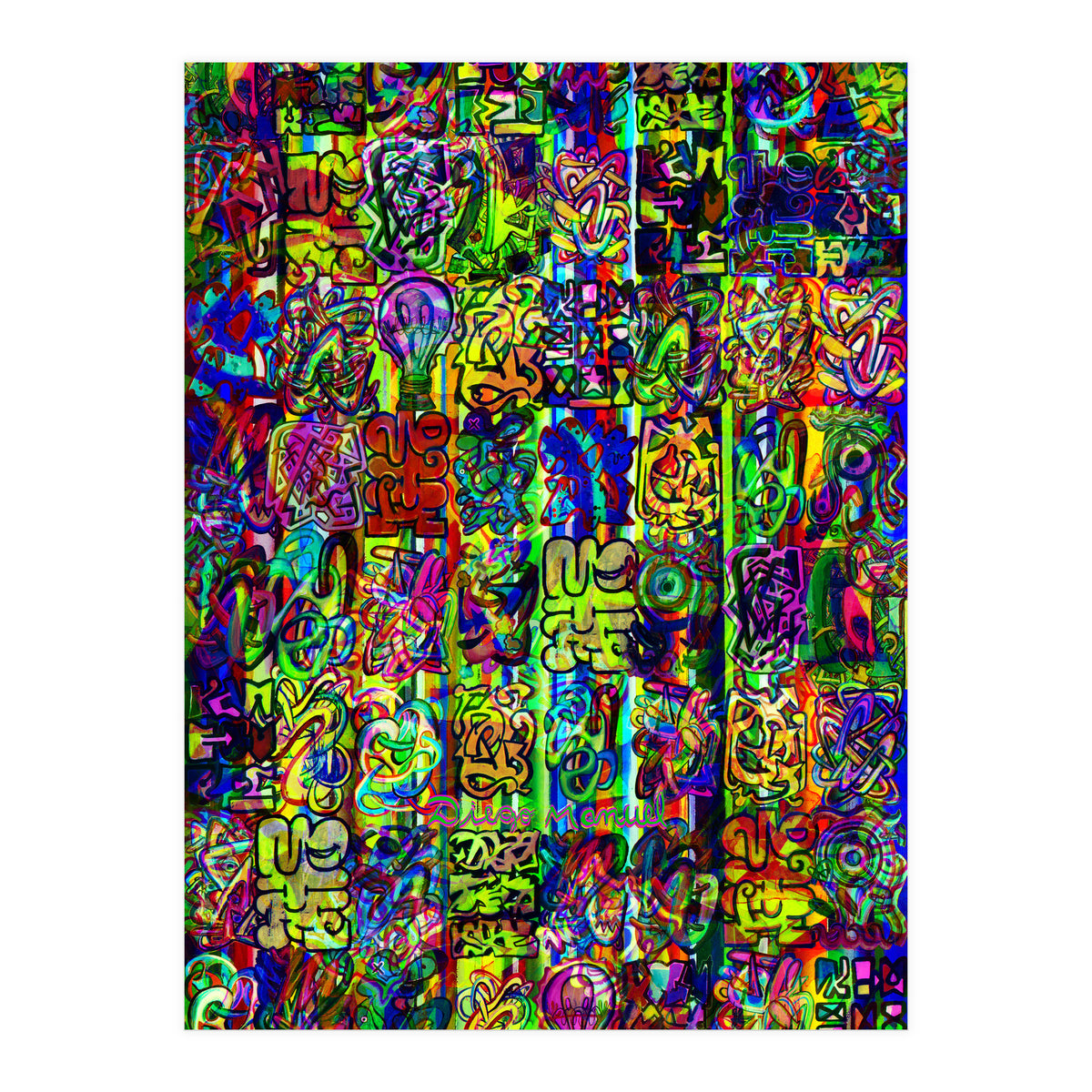 Graffiti Digital 2022 391 (Print Only)