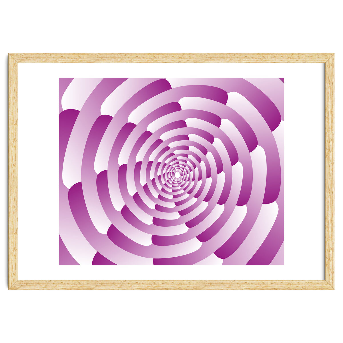 Abstract Pink Spiral