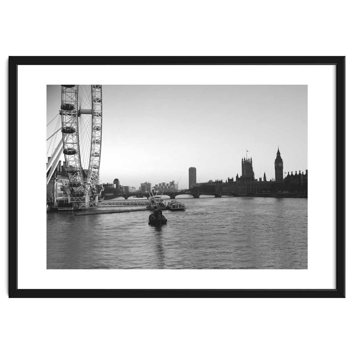 London River Thames, Big Ben House of Parliament