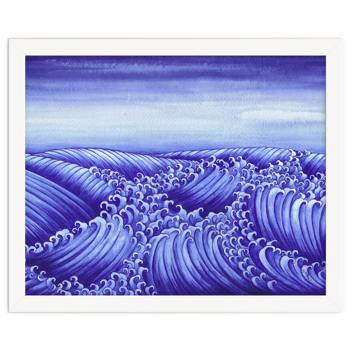 Turbulent Water Triptych part 2