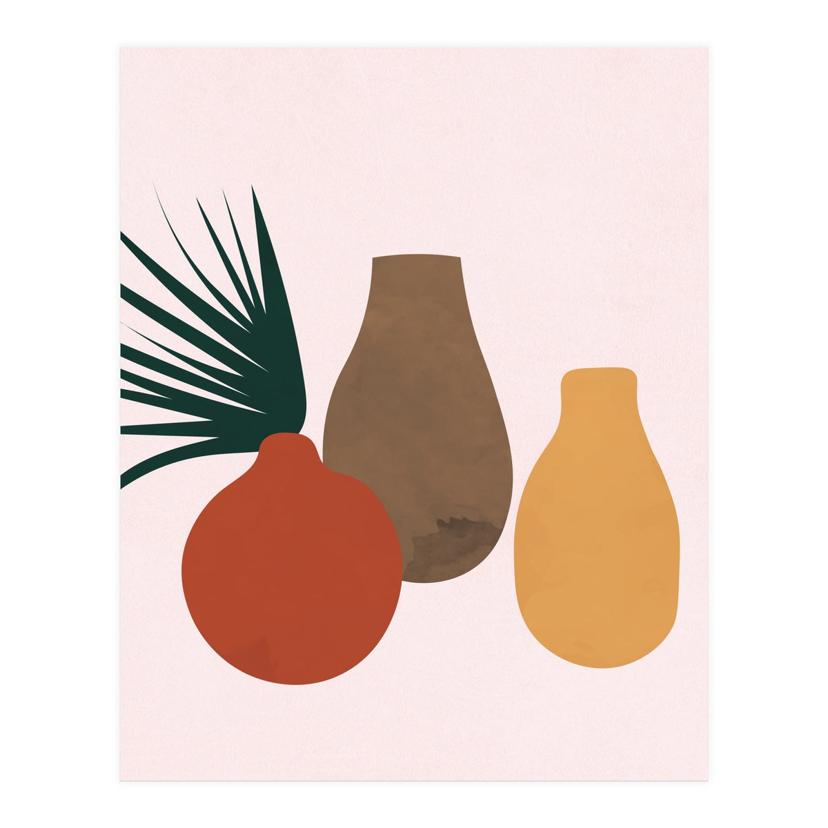 Abstract Pottery Minimal Boho (Print Only)