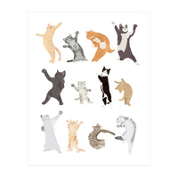 Dancing Cats (Print Only)