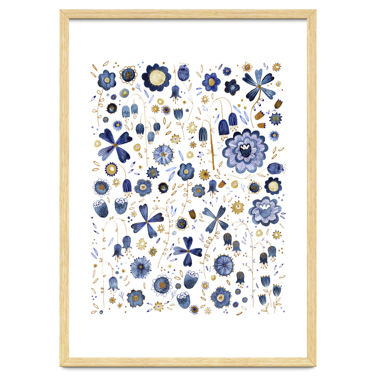 Indigo Flower Mashup