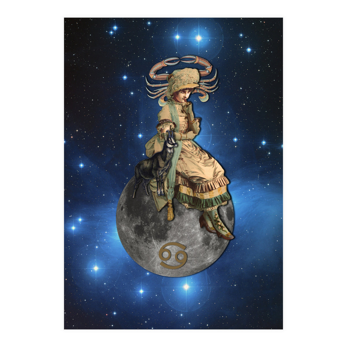 Cancer Zodiac Sign (Print Only)