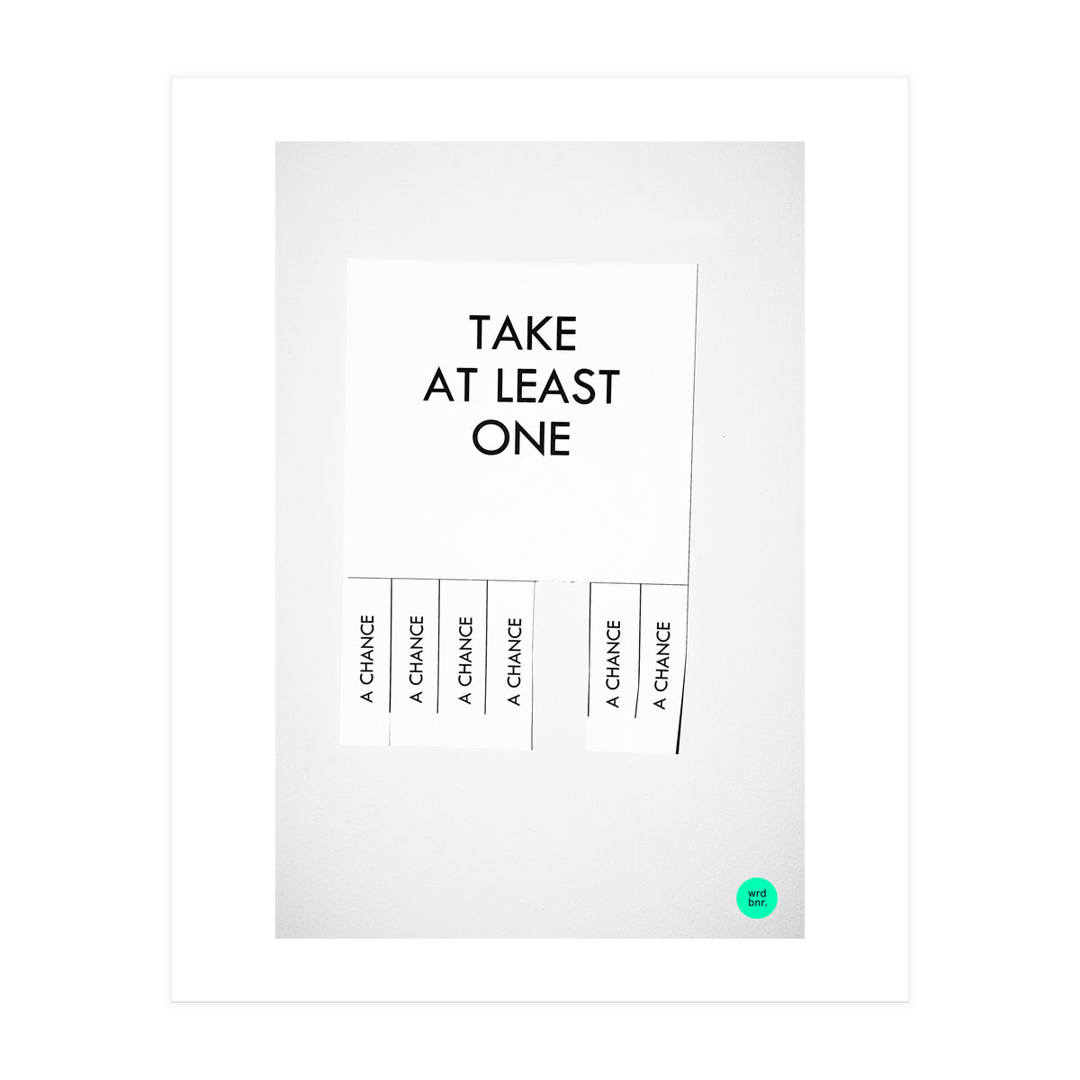 Chances (Print Only)