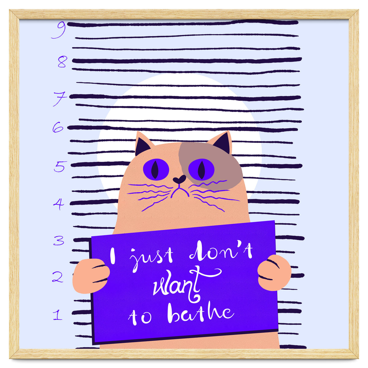 I just don't want to bathe