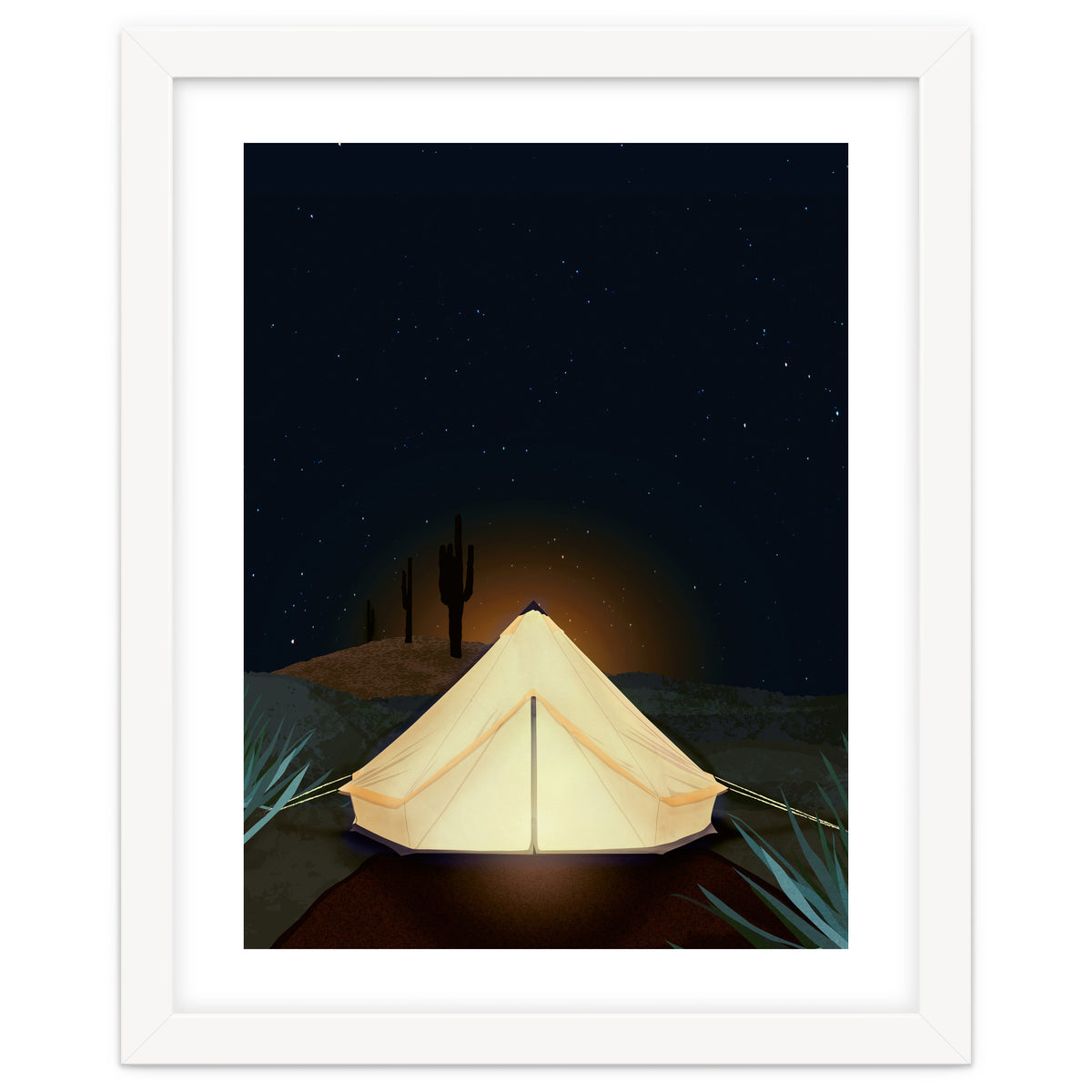 Tent at Night