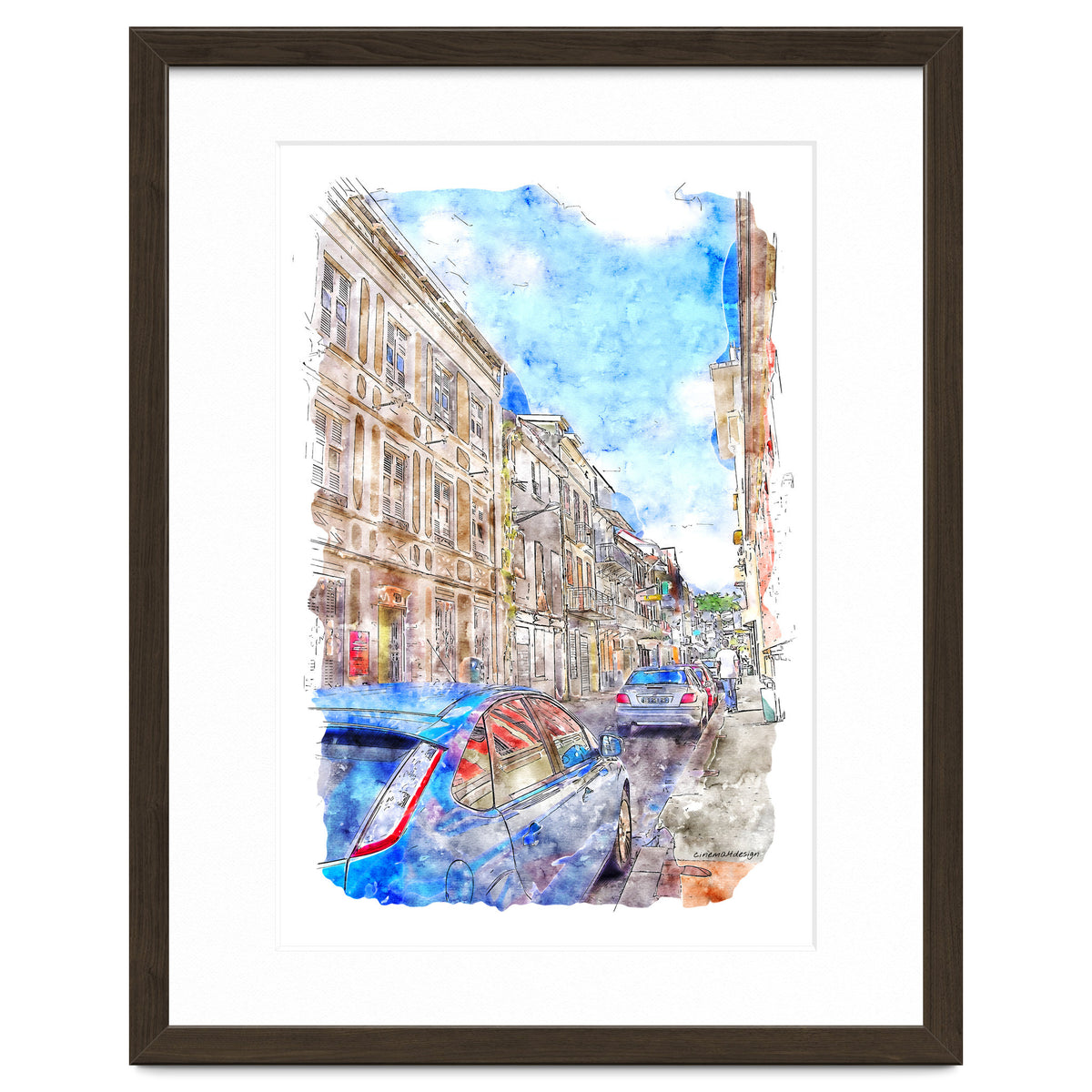 Street of Fort-de-France