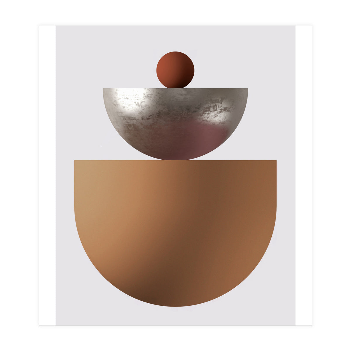 Terracotta balance 05 (Print Only)