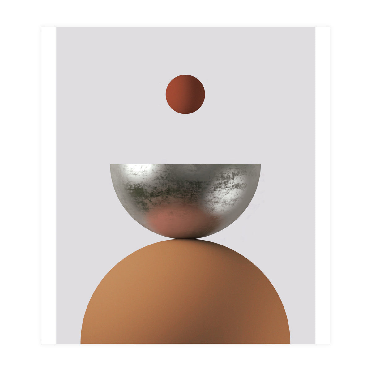 Terracotta balance 01 (Print Only)
