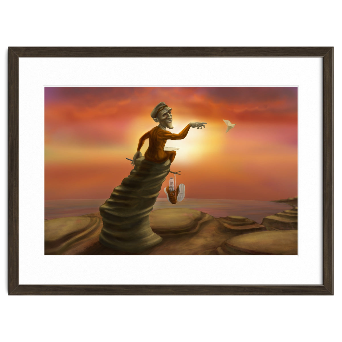 Superhero on a break