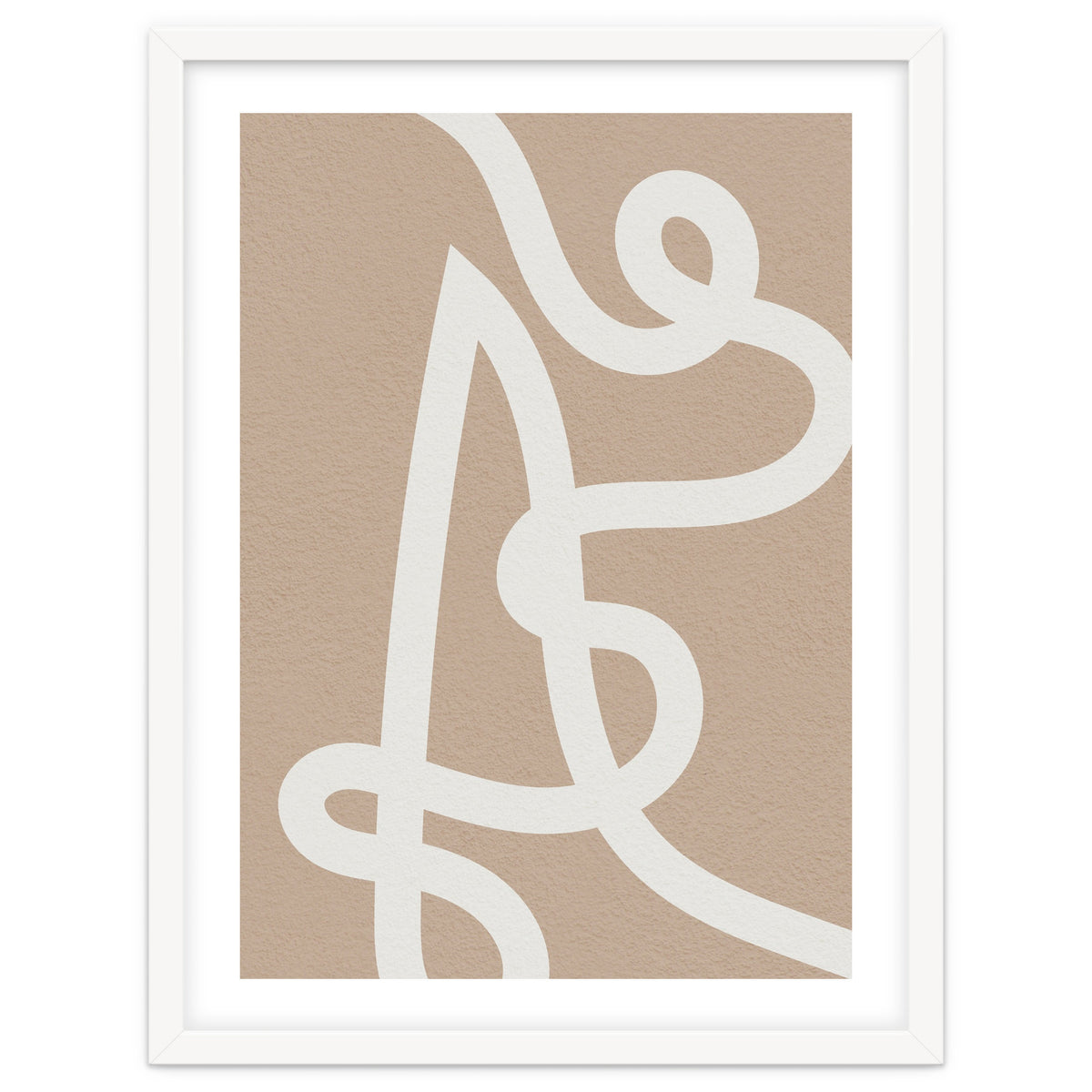 Abstract Minimal Line Art