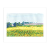 Field landscape. Watercolor (Print Only) thumbnail