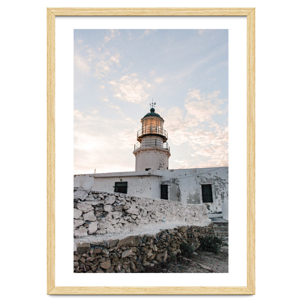 Armenistis Lighthouse Portrait