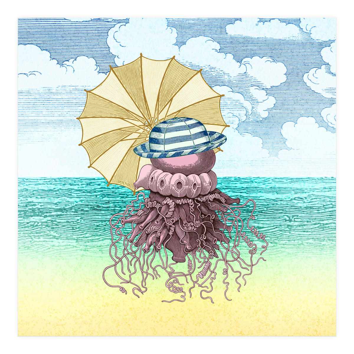 Summer Promenade (Print Only)