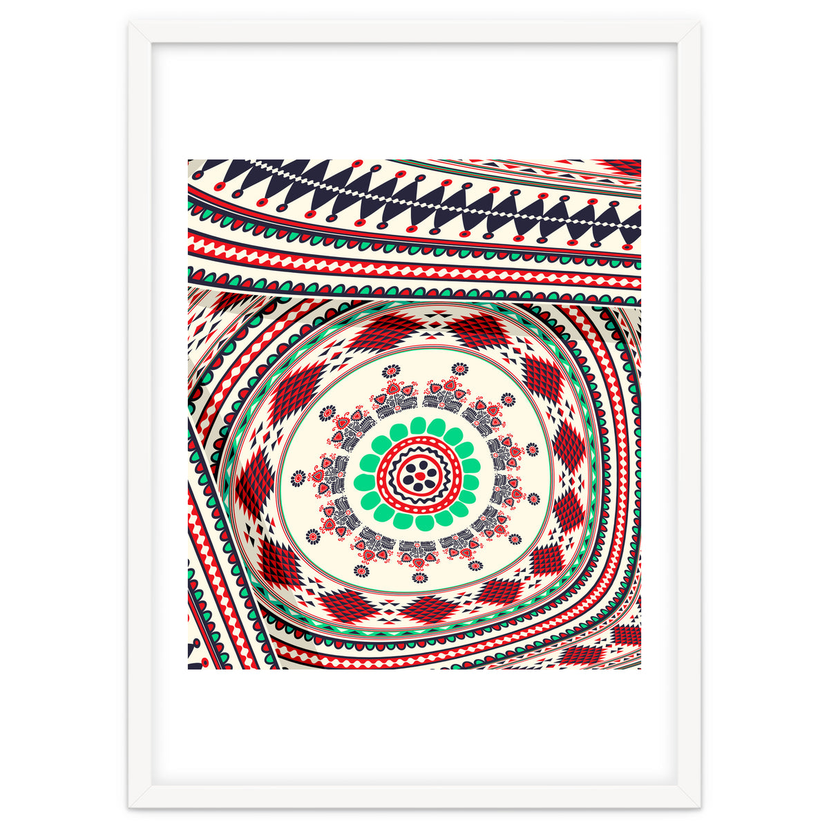 Romanian embroidery background 7