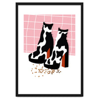 Cow Print Disco Shoes