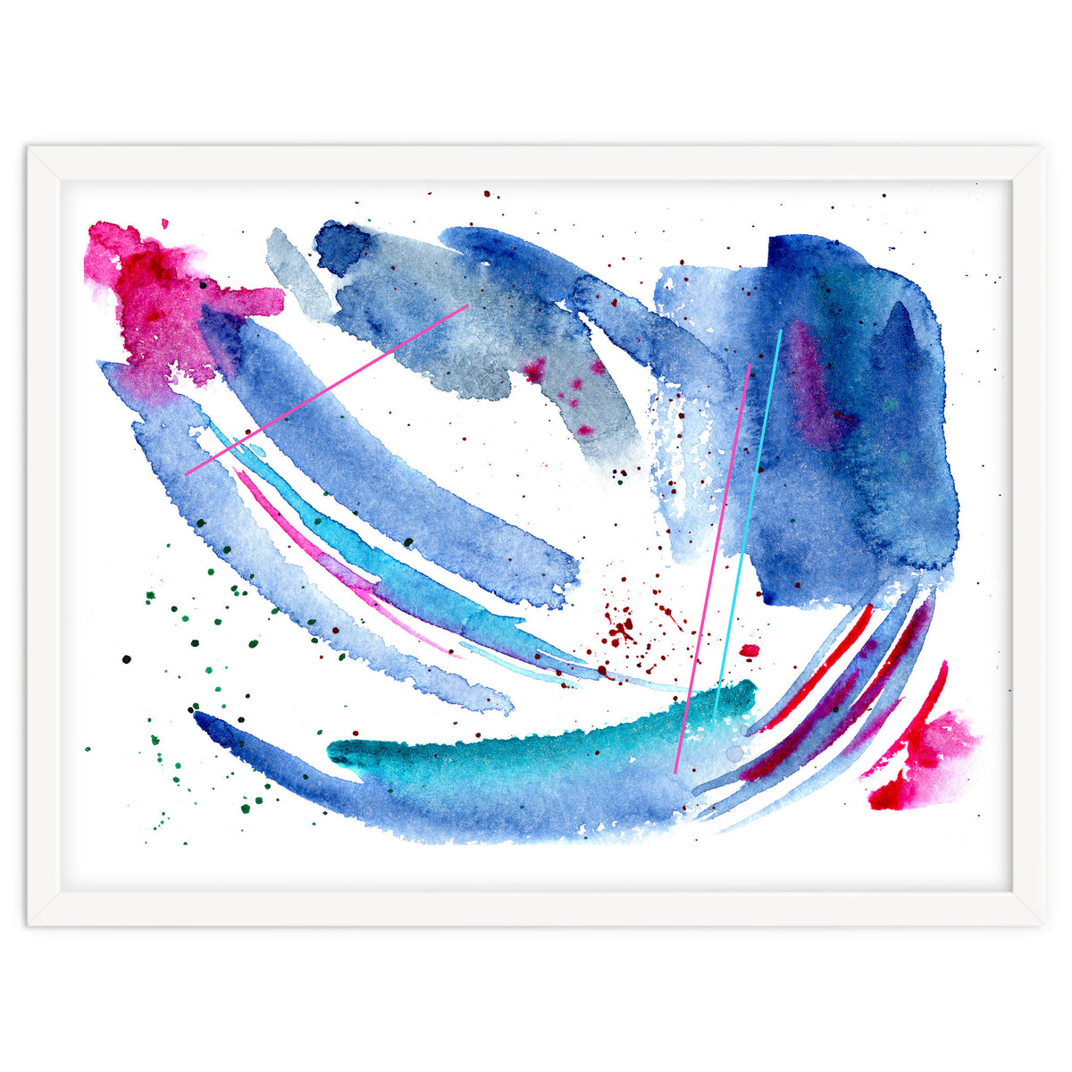 Happiness vibes || watercolor