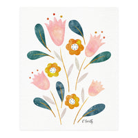 Watercolour Tulips (Print Only)