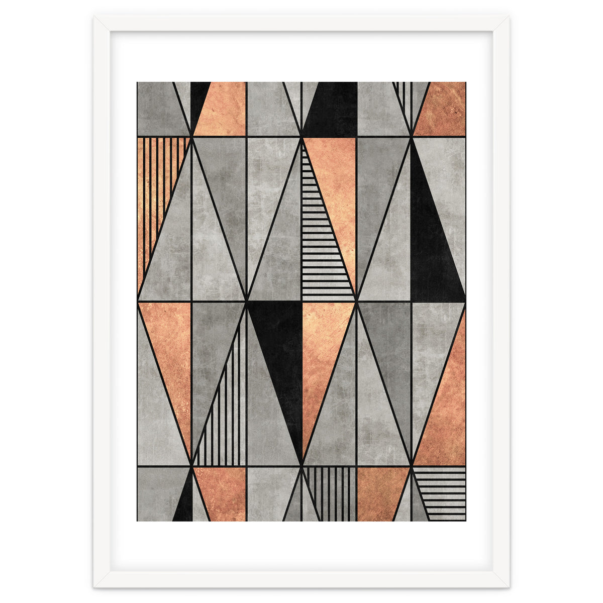 Concrete and Copper Triangles