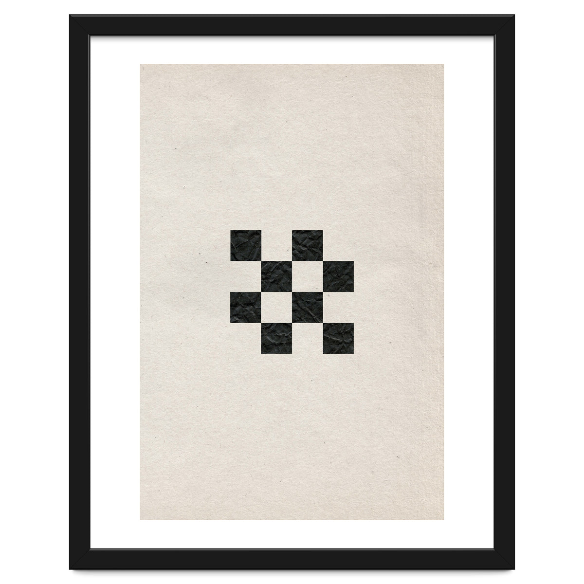 Monochrome chess board